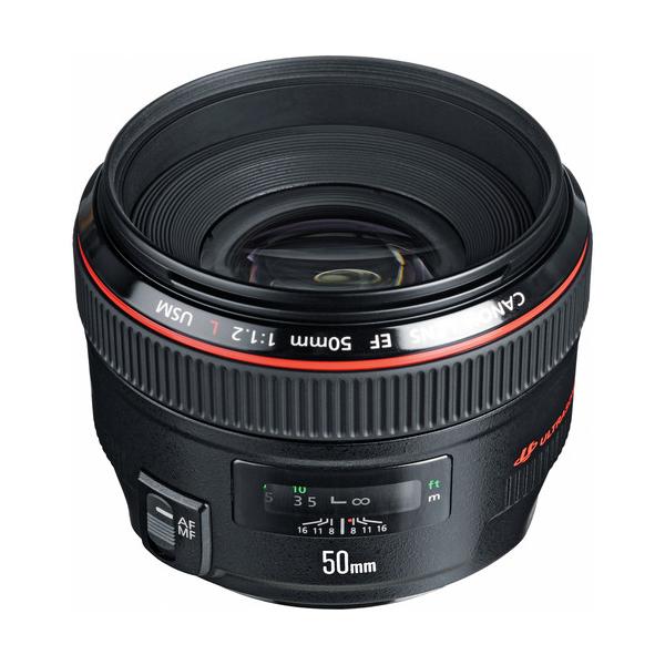 Canon EF 50mm f1.2 L USM Lens