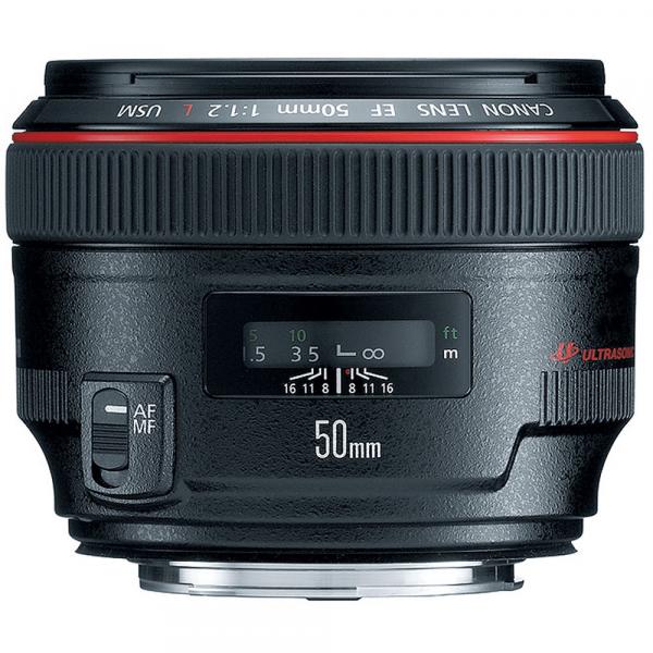 Canon EF 50mm f1.2 L USM Lens