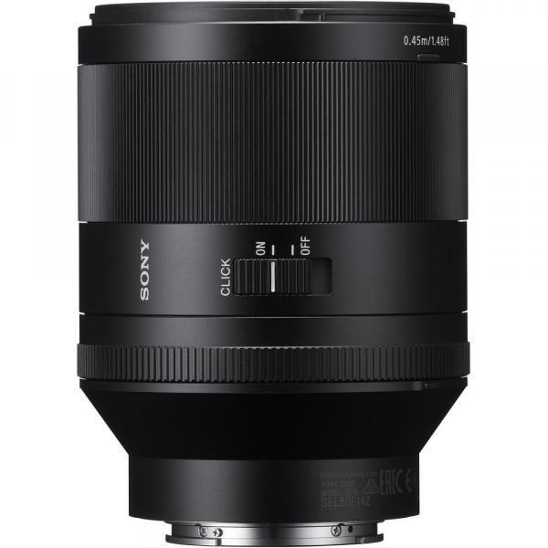 Sony Carl Zeiss Planar T FE 50mm F1.4 ZA Lens (E-mount)